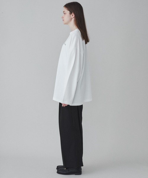 LUCY(ルーシー)の「LUCY/AIRFUNCTION シンプルロゴロンT(Tシャツ/カットソー・メンズ・ホワイト/ホワイト系その他/ブラック/ブルー/ブラック系その他・MEDIUM/LARGE)」の14枚目の写真