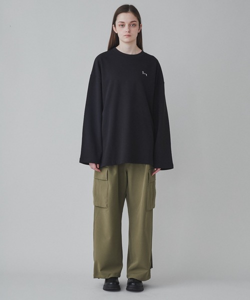 LUCY(ルーシー)の「LUCY/AIRFUNCTION シンプルロゴロンT(Tシャツ/カットソー・メンズ・ホワイト/ホワイト系その他/ブラック/ブルー/ブラック系その他・MEDIUM/LARGE)」の20枚目の写真