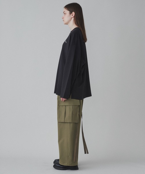 LUCY(ルーシー)の「LUCY/AIRFUNCTION シンプルロゴロンT(Tシャツ/カットソー・メンズ・ホワイト/ホワイト系その他/ブラック/ブルー/ブラック系その他・MEDIUM/LARGE)」の21枚目の写真