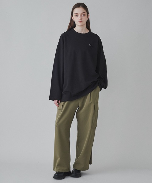 LUCY(ルーシー)の「LUCY/AIRFUNCTION シンプルロゴロンT(Tシャツ/カットソー・メンズ・ホワイト/ホワイト系その他/ブラック/ブルー/ブラック系その他・MEDIUM/LARGE)」の19枚目の写真