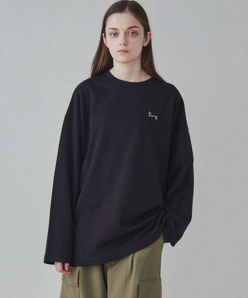 LUCY(ルーシー)の「LUCY/AIRFUNCTION シンプルロゴロンT(Tシャツ/カットソー・メンズ・ホワイト/ホワイト系その他/ブラック/ブルー/ブラック系その他・MEDIUM/LARGE)」の18枚目の写真