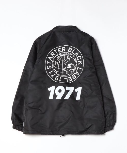 STARTER BLACK LABEL(スターターブラックレーベル)の「【STARTER /スターター】 ロゴデザイン ナイロンコーチジャケット(ブルゾン・メンズ・ブラック/ブラウン/グリーン・M/L/XL)」の13枚目の写真