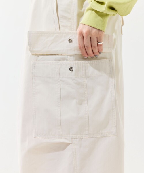 美品✨ セブンテン 2WAYパラシュートパンツ ハイウエスト 白 2024年