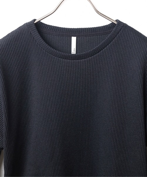 B.I.D.（ビーアイディー）の「《ロングスリーブクルーネックリブ編みニットソー（ニット/セーター・メンズ・ブラック/ネイビー/モスグリーン/ホワイト・MEDIUM/LARGE）」の7枚目の写真