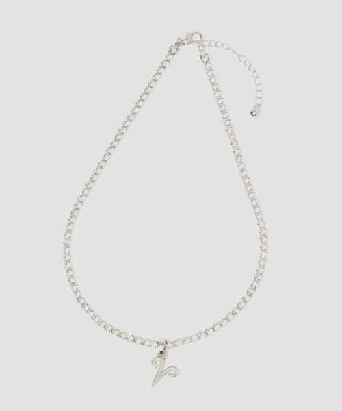 FOREVER 21（フォーエバー トゥエンティーワン）の「12星座モチーフネックレス（ネックレス・レディース・グレー/オフホワイト/ホワイト系その他4/シルバー/その他/ホワイト系その他5/ホワイト系その他6/グレー系その他/ブラック/ホワイト系その他/ホワイト系その他3/ホワイト・FREE）」の3枚目の写真