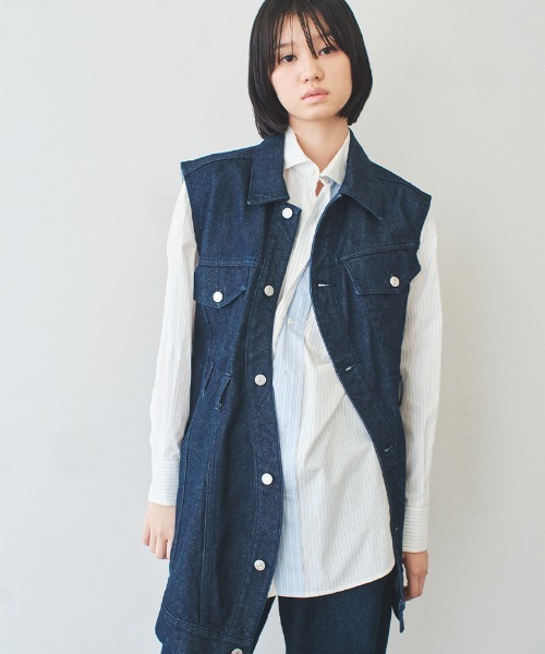 soduk wave denim jacket(indigo) スドーク