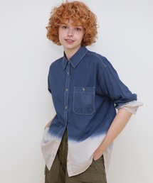 AVIREX | TIERED DYEING SHIRT/タイダイ シャツ(シャツ/ブラウス)