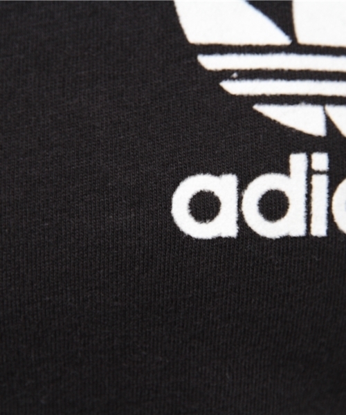 adidas（アディダス）の「【adicolor】オリジナルス Tシャツ[3 STRIPES TEE]（Tシャツ/カットソー・レディース・ブラック/レッド系その他/ブルー系その他・MEDIUM/LARGE/SMALL/XX-LARGE/X-SMALL/X-LARGE）」の6枚目の写真