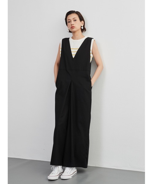 美品 TRAVAIL MANUEL リネン混サロペット パン 美品 TRAVAIL MANUEL リネン混サロペット パン