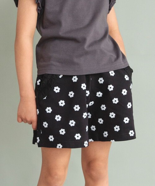 DRC branshes(ディーアールシーブランシェス)の「【WEB限定/DRC/お肌に嬉しい綿100%】ポケットフリルカットソーショートパンツ(その他パンツ・キッズ・チャコールグレー/その他4/ブルーグレー/その他6/その他2/その他1/その他3/その他5/ピンク・130/110/120/140/150/100/90)」の9枚目の写真