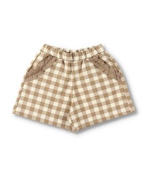DRC branshes（ディーアールシーブランシェス）の「【WEB限定/DRC/お肌に嬉しい綿100％】ポケットフリルカットソーショートパンツ（その他パンツ・キッズ）」