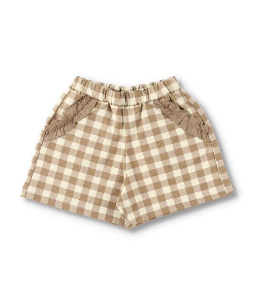 DRC branshes(ディーアールシーブランシェス)の「【WEB限定/DRC/お肌に嬉しい綿100%】ポケットフリルカットソーショートパンツ(その他パンツ・キッズ・チャコールグレー/その他4/ブルーグレー/その他6/その他2/その他1/その他3/その他5/ピンク・130/110/120/140/150/100/90)」の5枚目の写真