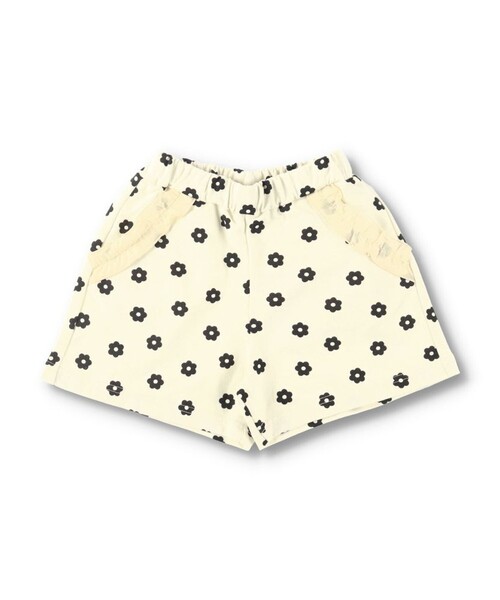 DRC branshes(ディーアールシーブランシェス)の「【WEB限定/DRC/お肌に嬉しい綿100%】ポケットフリルカットソーショートパンツ(その他パンツ・キッズ・チャコールグレー/その他4/ブルーグレー/その他6/その他2/その他1/その他3/その他5/ピンク・130/110/120/140/150/100/90)」の1枚目の写真