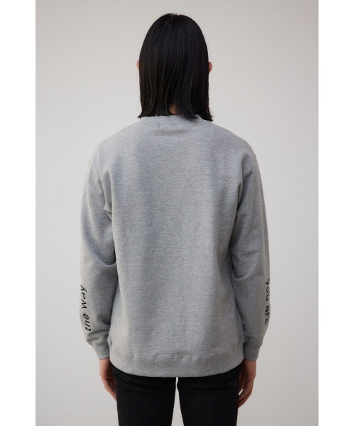 AZUL by moussy(アズールバイマウジー)の「Just the way you are プルオーバー(スウェット・メンズ・ブラック/杢グレー・FREE)」の3枚目の写真