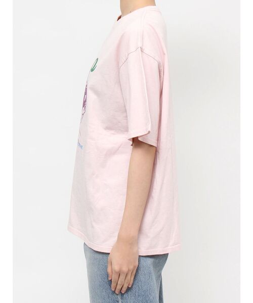 Ungrid（アングリッド）の「Dairy DripロゴTee（Tシャツ/カットソー・レディース・オレンジ/ピンク/オフホワイト・FREE）」の15枚目の写真