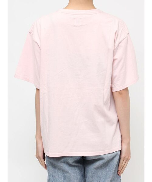 Ungrid（アングリッド）の「Dairy DripロゴTee（Tシャツ/カットソー・レディース・オレンジ/ピンク/オフホワイト・FREE）」の7枚目の写真