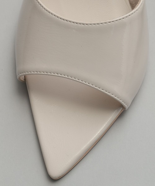 A part by（アパートバイ）の「ウェッジヒールミュ－ル（サンダル・レディース・アイボリー/ブラック・MEDIUM/LARGE）」の11枚目の写真