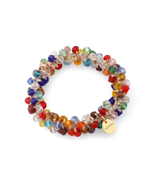 ANEMONE（アネモネ）の「マルチカラービーズシュシュ（シュシュ・レディース・マルチ・FREE）」の2枚目の写真