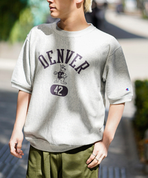 【Champion / チャンピオン】REVERSE WEAVE HALF SLEEVE SWEAT