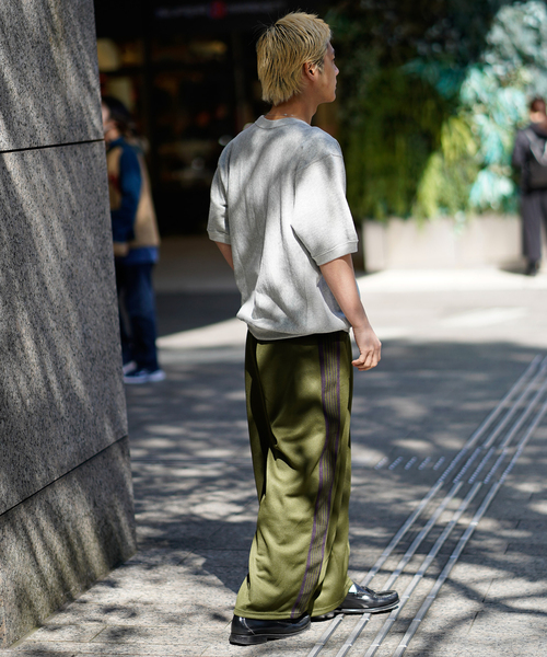 Champion(チャンピオン)の「【Champion / チャンピオン】REVERSE WEAVE HALF SLEEVE SWEAT(スウェット・メンズ・グレー/ネイビー/ホワイト・MEDIUM/LARGE/X-LARGE)」の6枚目の写真