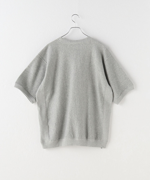 Champion(チャンピオン)の「【Champion / チャンピオン】REVERSE WEAVE HALF SLEEVE SWEAT(スウェット・メンズ・グレー/ネイビー/ホワイト・MEDIUM/LARGE/X-LARGE)」の14枚目の写真