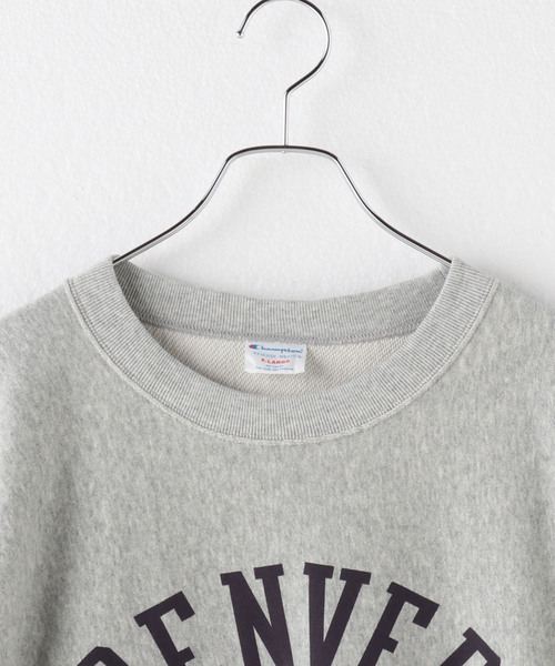 Champion(チャンピオン)の「【Champion / チャンピオン】REVERSE WEAVE HALF SLEEVE SWEAT(スウェット・メンズ・グレー/ネイビー/ホワイト・MEDIUM/LARGE/X-LARGE)」の15枚目の写真