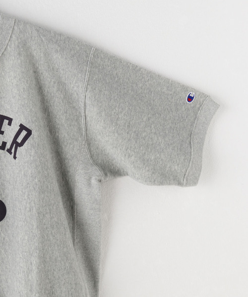 Champion(チャンピオン)の「【Champion / チャンピオン】REVERSE WEAVE HALF SLEEVE SWEAT(スウェット・メンズ・グレー/ネイビー/ホワイト・MEDIUM/LARGE/X-LARGE)」の17枚目の写真