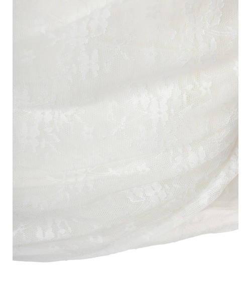 DURAS（デュラス）の「Lace layered cammy（キャミソール・レディース・ホワイト/ブラック・FREE）」の6枚目の写真