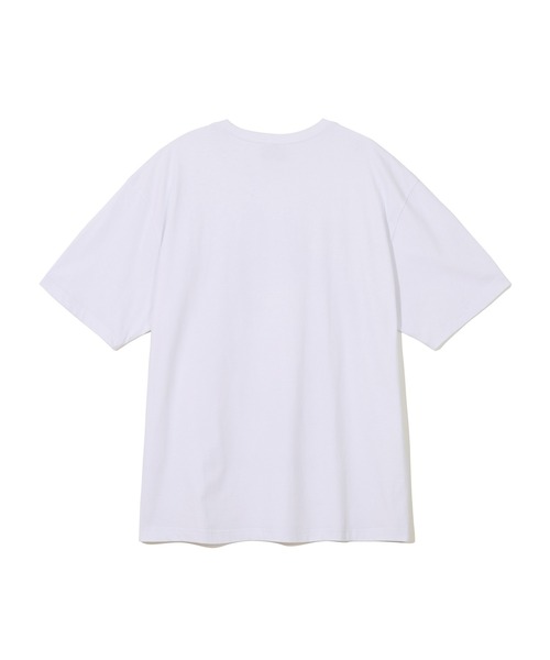 PHYPS（フィジカルエデュケーションデパートメント）の「PHYPS スプレー ビッグ ストロベリー SS（Tシャツ/カットソー・メンズ・ピンク/ブルー・L/M/S）」の6枚目の写真