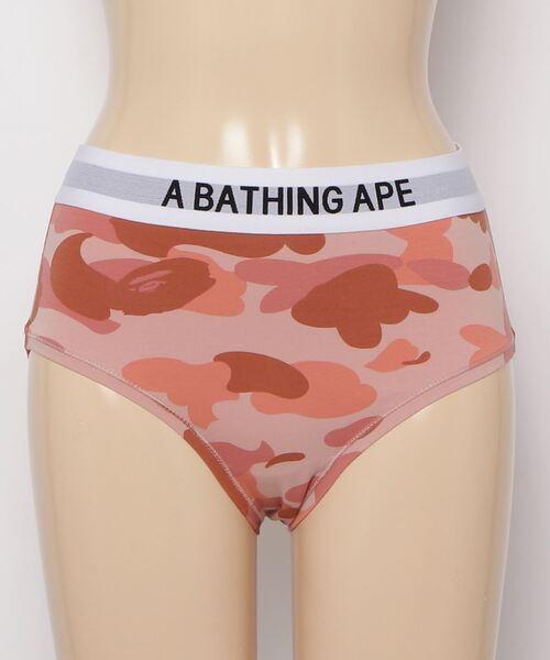 A BATHING APE（アベイシングエイプ）の「1ST CAMO SHORTS（ショーツ・レディース・グリーン/ピンク・MEDIUM/SMALL/LARGE）」の6枚目の写真