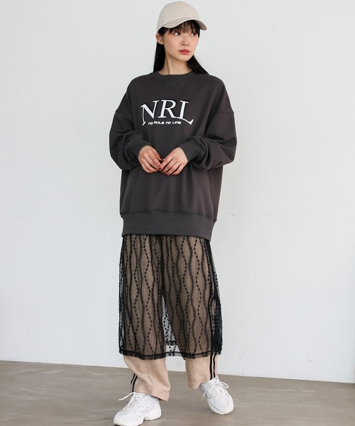 VitaFelice（ヴィータフェリーチェ）の「チュールレース 巻きスカート シアースカート レースラップスカート（スカート・レディース・ブラック/アイボリー・FREE）」の20枚目の写真