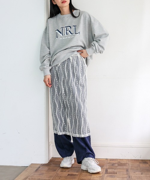 VitaFelice（ヴィータフェリーチェ）の「チュールレース 巻きスカート シアースカート レースラップスカート（スカート・レディース・ブラック/アイボリー・FREE）」の17枚目の写真