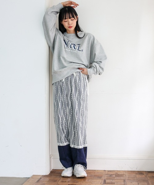 VitaFelice（ヴィータフェリーチェ）の「チュールレース 巻きスカート シアースカート レースラップスカート（スカート・レディース・ブラック/アイボリー・FREE）」の10枚目の写真