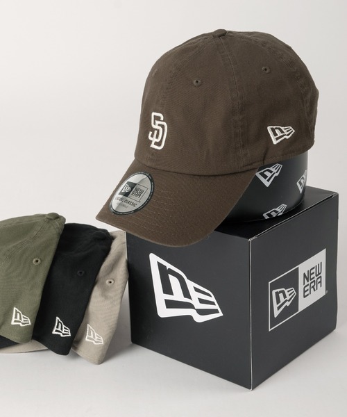 NEW ERA（ニューエラ）の「【NEW ERA/ニューエラ】カジュアルクラシック 「MLB Casual Classic 」シリーズ ミッドロゴ刺繍 キャップ/24SS（キャップ・メンズ・ブラック/ネイビー/サンドグレー/ブラック系その他/ダークカーキ/サンドベージュ/ベージュ/ブラウン・FREE）」の5枚目の写真