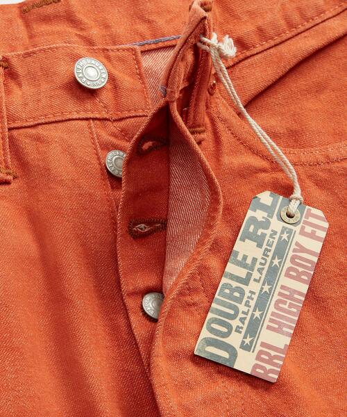 RRL（ダブル アール エル）の「ハイ ボーイ フィット タンジェリン
