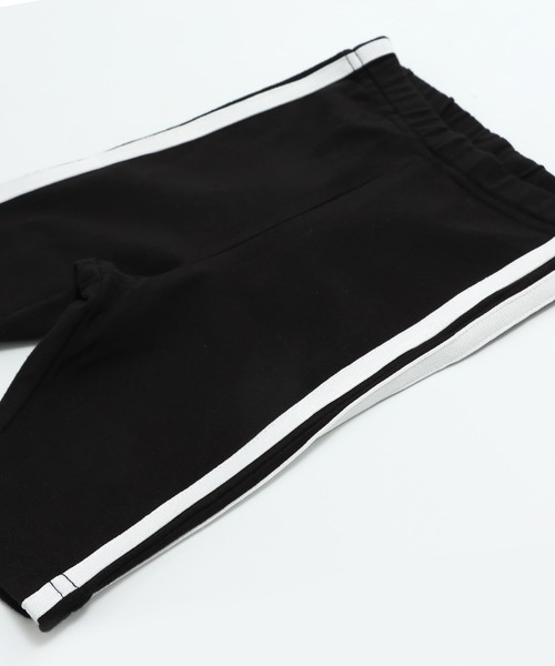 セール】5分丈 脇ライン ストレッチ レギンスパンツ（レギンス