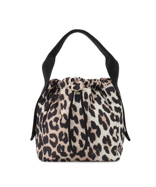 ADAM ET ROPE'（アダムエロペ）の「【GANNI(ガニー)】RECYCLED TECH POUCH PRINT（ハンドバッグ・レディース・ブラウン・FREE）」の8枚目の写真