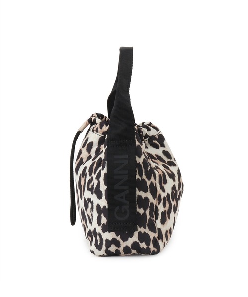 ADAM ET ROPE'（アダムエロペ）の「【GANNI(ガニー)】RECYCLED TECH POUCH PRINT（ハンドバッグ・レディース・ブラウン・FREE）」の9枚目の写真