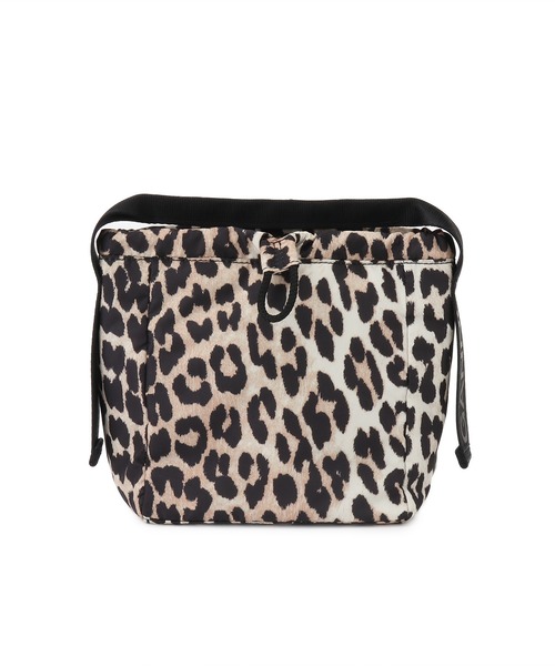 ADAM ET ROPE'（アダムエロペ）の「【GANNI(ガニー)】RECYCLED TECH POUCH PRINT（ハンドバッグ・レディース・ブラウン・FREE）」の11枚目の写真