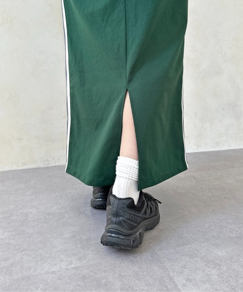 CPCM（シーピーシーエム）の「サイドラインポンチスカート（スカート・レディース・ブラック/グレー/グリーン/マスタード・MEDIUM/MT）」の7枚目の写真