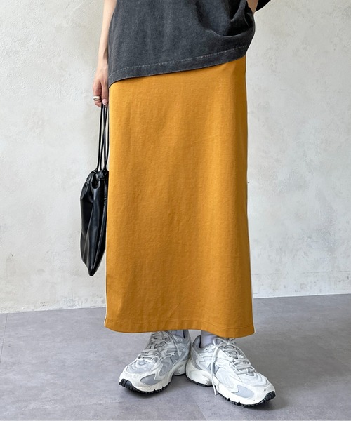 CPCM（シーピーシーエム）の「サイドラインポンチスカート（スカート・レディース・ブラック/グレー/グリーン/マスタード・MEDIUM/MT）」の11枚目の写真
