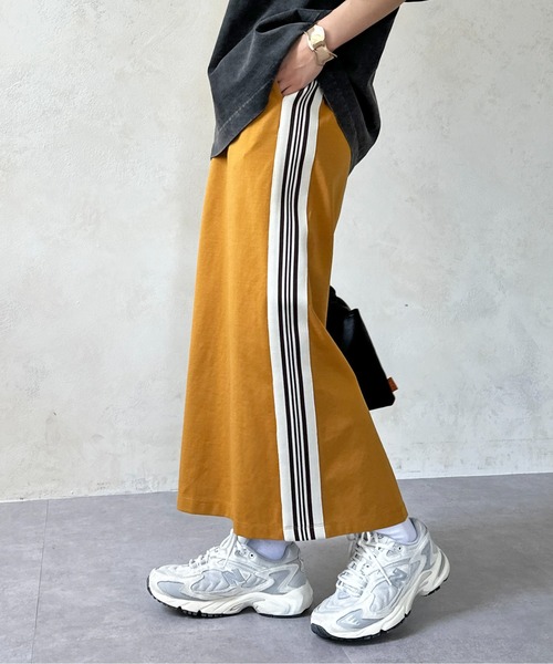 CPCM（シーピーシーエム）の「サイドラインポンチスカート（スカート・レディース・ブラック/グレー/グリーン/マスタード・MEDIUM/MT）」の12枚目の写真