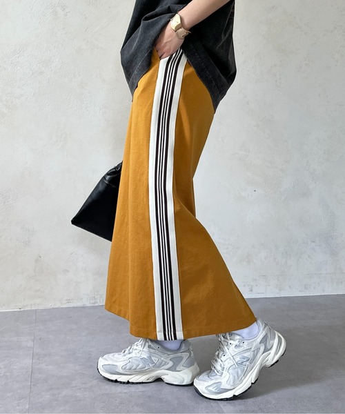 CPCM（シーピーシーエム）の「サイドラインポンチスカート（スカート・レディース・ブラック/グレー/グリーン/マスタード・MEDIUM/MT）」の13枚目の写真