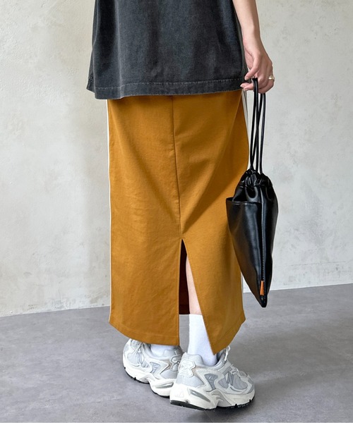 CPCM（シーピーシーエム）の「サイドラインポンチスカート（スカート・レディース・ブラック/グレー/グリーン/マスタード・MEDIUM/MT）」の15枚目の写真