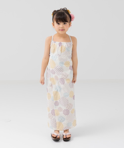 chil2(チルツー)の「浴衣 ワンピース 兵児帯セット(浴衣・キッズ・B/C/D/E/F/A・150cm/130cm/120cm/110cm/100cm/90cm/140cm)」の9枚目の写真