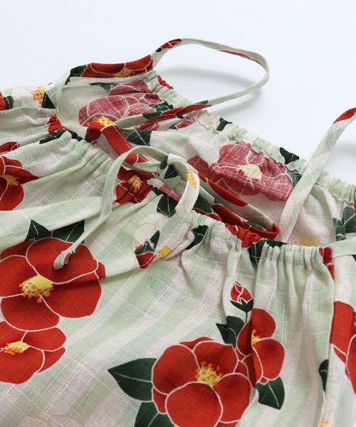 chil2(チルツー)の「浴衣 ワンピース 兵児帯セット(浴衣・キッズ・B/C/D/E/F/A・150cm/130cm/120cm/110cm/100cm/90cm/140cm)」の14枚目の写真
