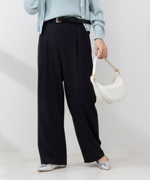 NOLLEY’S | ウォッシャブルツイルイージータックワイドパンツ(その他パンツ)