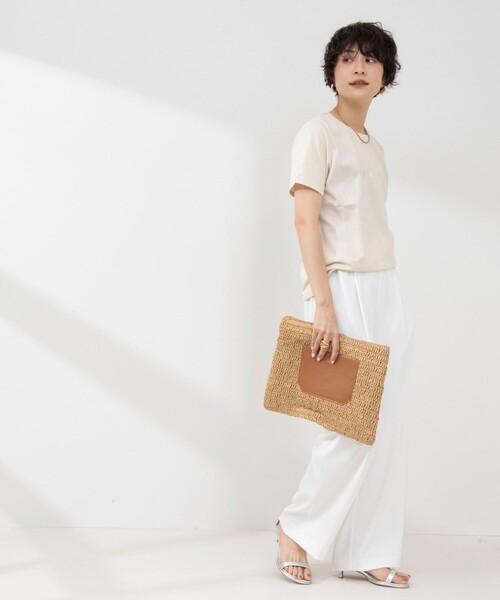 NOLLEY’S(ノーリーズ)の「ウォッシャブルツイルイージータックワイドパンツ(その他パンツ・レディース・ブラック/ネイビー/ホワイト・40/38/36/34)」の11枚目の写真