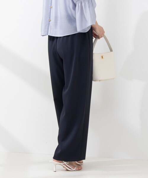 NOLLEY’S(ノーリーズ)の「ウォッシャブルツイルイージータックワイドパンツ(その他パンツ・レディース・ブラック/ネイビー/ホワイト・40/38/36/34)」の19枚目の写真