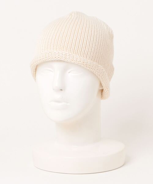 LEUCHTFEUER（ロイフトフォイヤー）の「/LEUCHTFEUER/ROLLRAND（ニットキャップ/ビーニー・メンズ・クリーム/ブルー/ライトグリーン/グリーン/レッド/ゴールド/ベージュ・FREE）」の3枚目の写真
